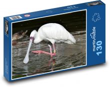 Pták - kolpík ve vodě Puzzle 130 dílků - 28,7 x 20 cm