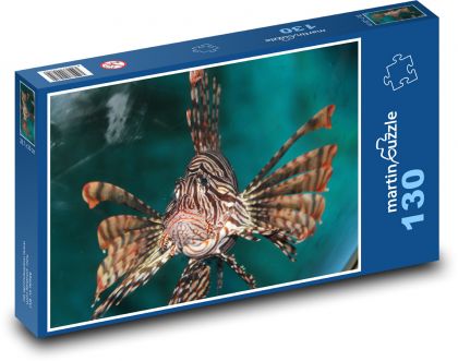 Lionfish - marine fish - Puzzle 130 pieces, size 28.7x20 cm 
