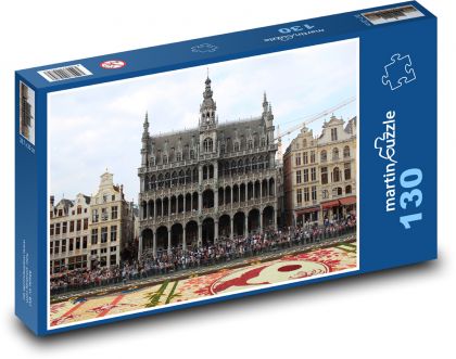 Belgie - Puzzle 130 dílků, rozměr 28,7x20 cm