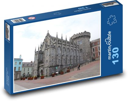 Dublin - Kostel - Puzzle 130 dílků, rozměr 28,7x20 cm