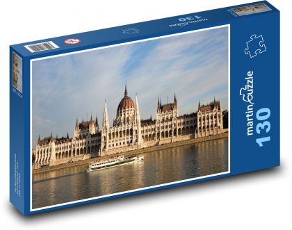 Budapešť - Puzzle 130 dílků, rozměr 28,7x20 cm