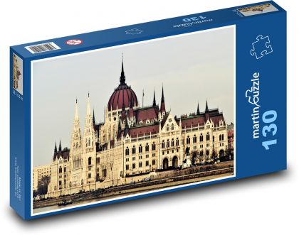 Budapeszt - Puzzle 130 elementów, rozmiar 28,7x20 cm