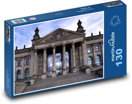 Reichstagsgebäude in Berlin - Puzzle - 130 Teile