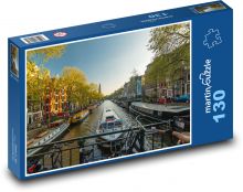 Amsterdam Puzzle 130 dielikov - 28,7 x 20 cm 