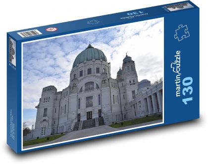 Vídeň, Kostel sv. Leopolda, Steinhof - puzzle 130 dílků