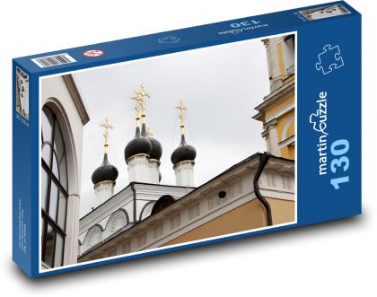 Moskva - kostel - Puzzle 130 dílků, rozměr 28,7x20 cm