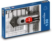 Londýn Puzzle 130 dílků - 28,7 x 20 cm