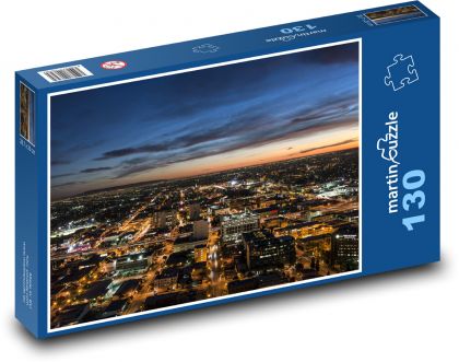 Noc Los Angeles - Puzzle 130 dielikov, rozmer 28,7x20 cm 