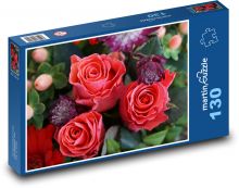 Rose Puzzle 130 pieces - 28.7 x 20 cm 