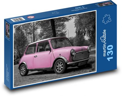 Car - Puzzle 130 pieces, size 28.7x20 cm 