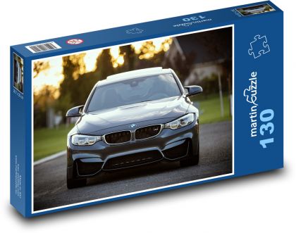 Auto - BMW - Puzzle 130 dílků, rozměr 28,7x20 cm