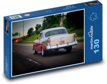 Amerikanisches Auto Puzzle 130 Teile - 28,7x20 cm