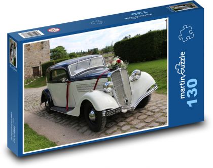 Car - Puzzle 130 pieces, size 28.7x20 cm 