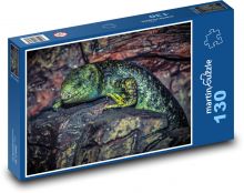 Ještěrka - plaz Puzzle 130 dílků - 28,7 x 20 cm