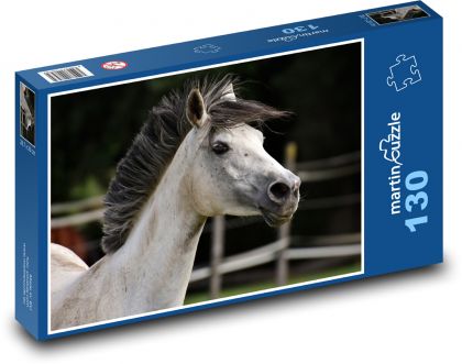 Horse - roan - Puzzle 130 pieces, size 28.7x20 cm 