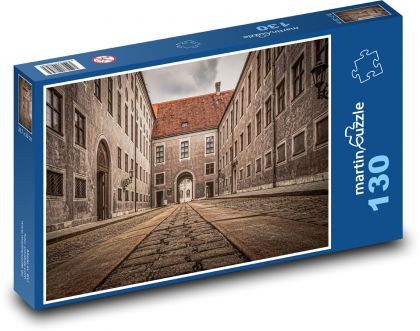 Mnichov - budovy - Puzzle 130 dílků, rozměr 28,7x20 cm