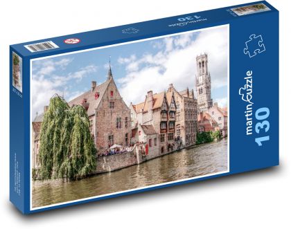 Belfried in Brügge, Belgien - Puzzle - 130 Teile