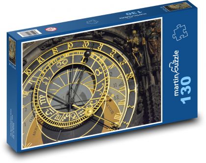 Astronomische Uhr der Altstadt - Detail, Prag - Puzzle - 130 Teile