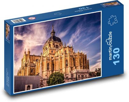 Katedrála v Madridu - Španělsko - puzzle 130 dílků