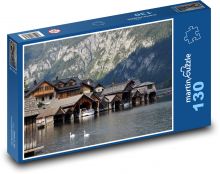 Jezero - Hallstatt Puzzle 130 dílků - 28,7 x 20 cm