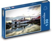 Česká Republika - Jindřichův Hradec Puzzle 130 dílků - 28,7 x 20 cm