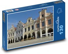 Česká Republika - Telč Puzzle 130 dílků - 28,7 x 20 cm