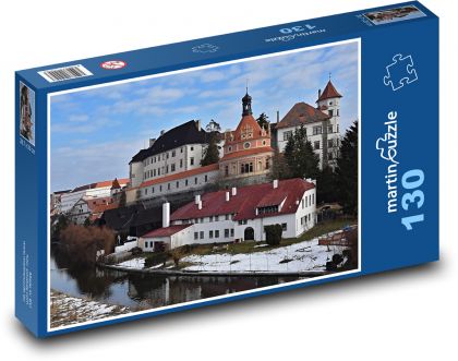 Česká Republika - Jindřichův Hradec - Puzzle 130 dílků, rozměr 28,7x20 cm