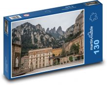 Klášter ve Španělsku Puzzle 130 dílků - 28,7 x 20 cm