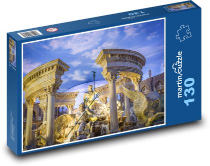 Brunnen im Caesars Palace - Las Vegas - Puzzle - 130 Teile