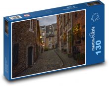 Kamenná ulička ve městě - Německo Puzzle 130 - 28,7x20 cm