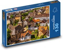 Historické domy v Německu Puzzle 130 - 28,7x20 cm