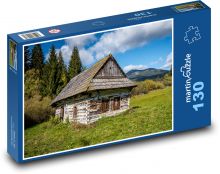 Opuštěná chaloupka na Slovensku Puzzle 130 - 28,7x20 cm