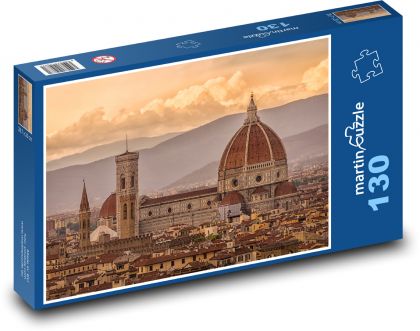 Itálie - Florencie - Puzzle 130 dílků, rozměr 28,7x20 cm