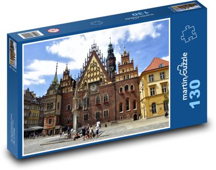 Wrocław - Polska - Puzzle 130 elementów, rozmiar 28,7x20 cm