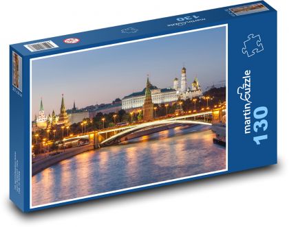 Russia - Moscow - Puzzle 130 pieces, size 28.7x20 cm 