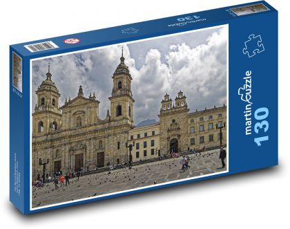 Kolumbie - Bogota - Puzzle 130 dílků, rozměr 28,7x20 cm