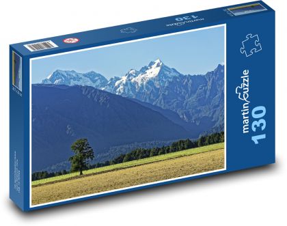 Nový Zéland - príroda - Puzzle 130 dielikov, rozmer 28,7x20 cm 