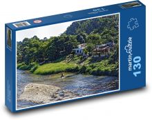 Kolumbia - Rio-Guachaca Puzzle 130 elementów - 28,7x20 cm