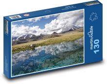 Tádžikistán - Badachšán Puzzle 130 dílků - 28,7 x 20 cm