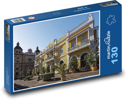 Kolumbie - Cartagena - Puzzle 130 dílků, rozměr 28,7x20 cm