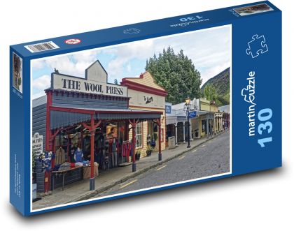 Nový Zéland - Arrowtown - Puzzle 130 dílků, rozměr 28,7x20 cm