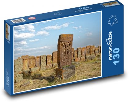 Arménie - Noratus - Puzzle 130 dílků, rozměr 28,7x20 cm