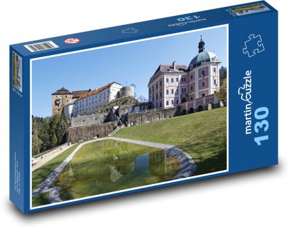 Česká Republika - Bečov Nad Teplou - Puzzle 130 dílků, rozměr 28,7x20 cm