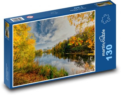 Herbst in England - Yorkshire - Puzzle - 130 Teile