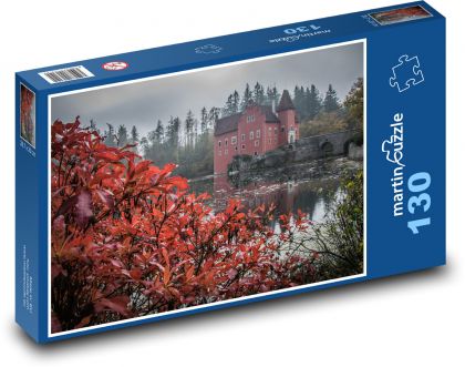 Zámok Červená Lhota - Puzzle 130 dielikov, rozmer 28,7x20 cm 