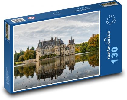 La Bretesche Chateau, France - Puzzle 130 pieces, size 28.7x20 cm 