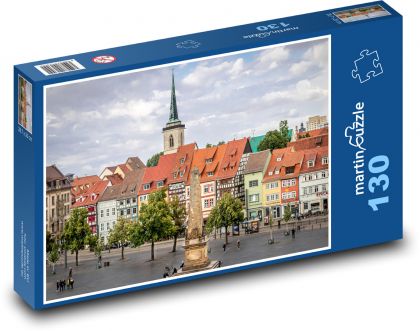 Erfurt - historické město v Německu - puzzle 130 dílků