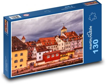 Německo - Regensburg - Puzzle 130 dílků, rozměr 28,7x20 cm