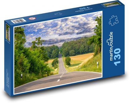 Cesty do neznáma - Puzzle 130 dielikov, rozmer 28,7x20 cm 