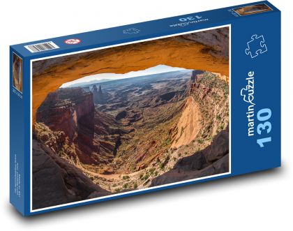 USA - Grand Canyon - Puzzle 130 dílků, rozměr 28,7x20 cm